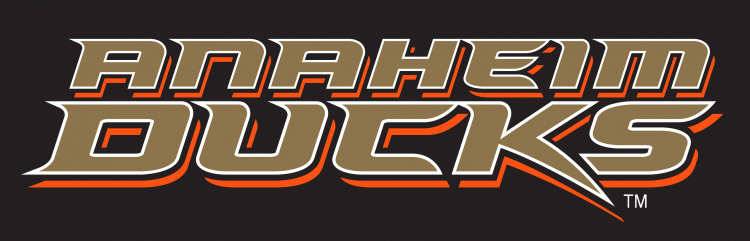 Anaheim Ducks 2006 07-2015 16 Wordmark Logo Print Decal